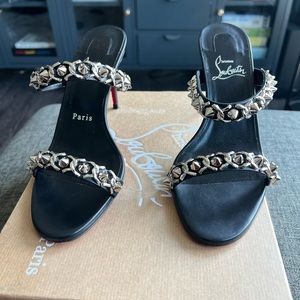 Christian Louboutin Just Chain Slide Sandal